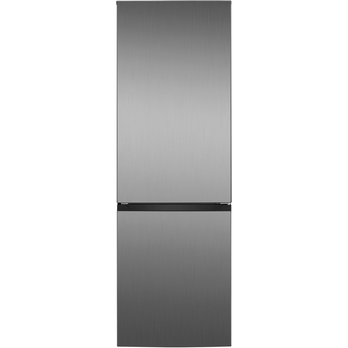Bomann® XXL Kühlschrank mit Gefrierfach 186cm | 60cm breit | Kühlschrank mit Gefrierfach freistehend | Kühlgefrierkombi 4 Ablagen | Türanschlag wechselbar | 40db | Refrigerator KG 7357 inox