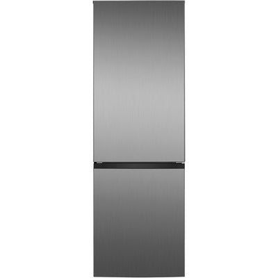 Bomann® XXL Kühlschrank mit Gefrierfach 186cm | 60cm breit | Kühlschrank mit Gefrierfach freistehend | Kühlgefrierkombi 4 Ablagen | Türanschlag wechselbar | 40db | Refrigerator KG 7357 inox