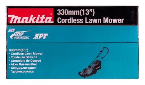 Makita DLM330Z Akku-Rasenmäher 18V (ohne Akku, ohne Ladegerät), Petrol