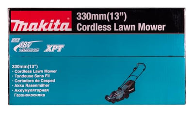 Makita DLM330Z Akku-Rasenmäher 18V (ohne Akku, ohne Ladegerät), Petrol