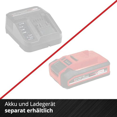Einhell City Akku-Rasenmäher GE-CM 18/30 Li-Solo Power X-Change (18 V, 30 cm Schnittbreite, bis 150 m², Brushless, 25L Grasfangkorb, 30-70 mm Schnitthöhe, ohne Akku)