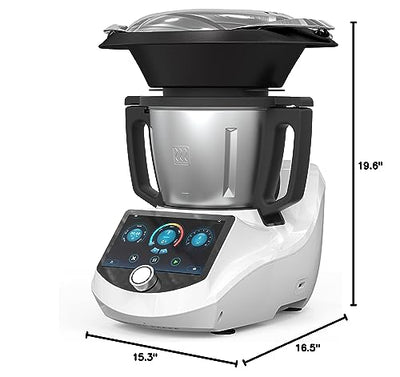ChefRobot Smart Food Processor UltraCook All-in-One Auto Cooking Machine,3.5L Capacity,600+ Online Recipes, Built-in Scale, 7 inch TFT Screen, Self-Cleaning, Multifunctional Kitchen Appliance