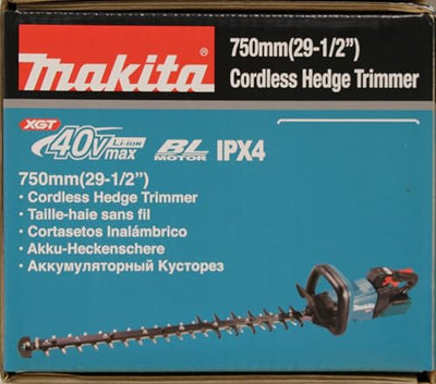 Makita UH007GZ Akku-Heckenschere 75 cm 40V max. (ohne Akku, ohne Ladegerät)