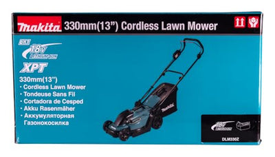 Makita DLM330Z Akku-Rasenmäher 18V (ohne Akku, ohne Ladegerät), Petrol
