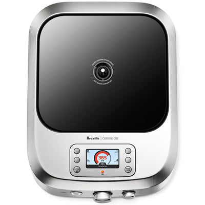 Breville Commercial CMC850BSS Control Freak Precise Temperature Controlled Induction Cooktop, Brushed Stainless Steel