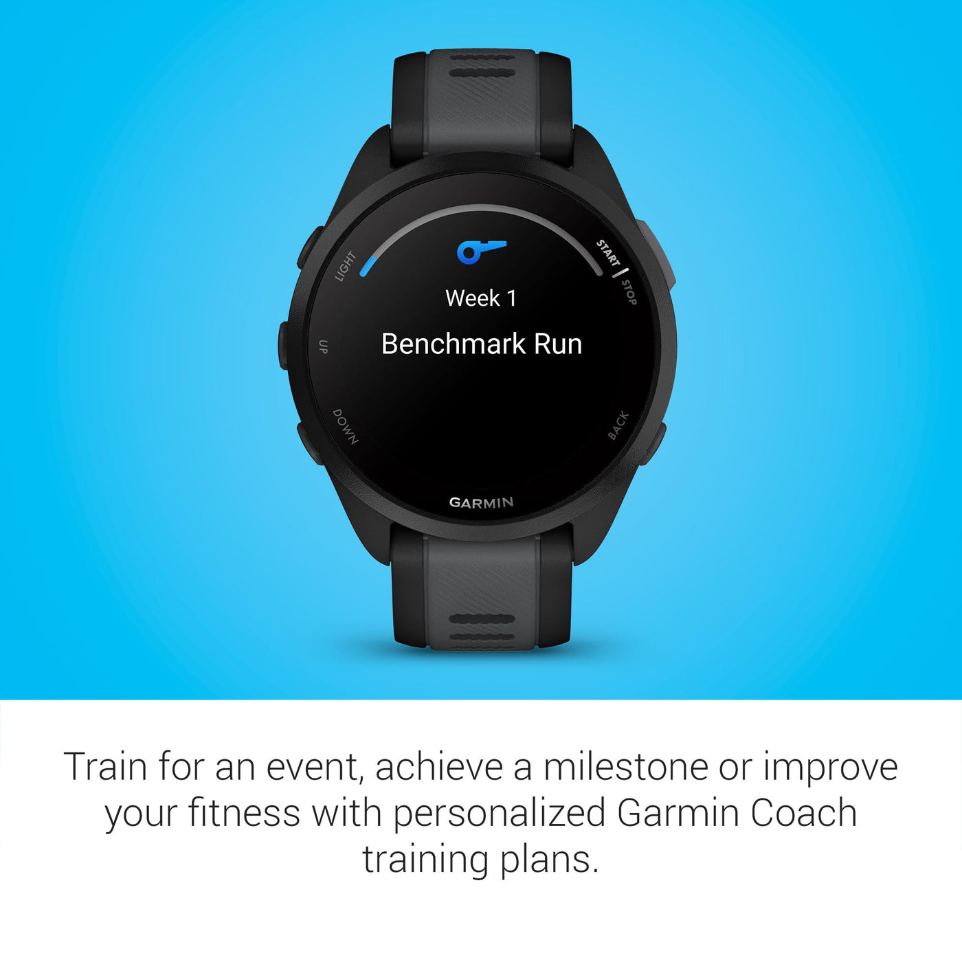 Garmin Forerunner 165 Music, Running Smartwatch, Colorful AMOLED Display, Training Metrics and Recovery Insights, Music on Your Wrist, Black