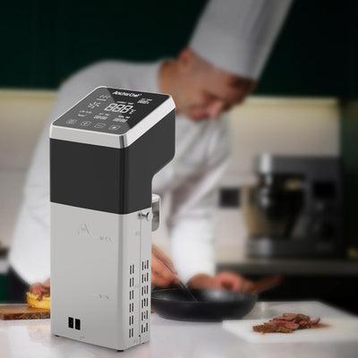AnchorChef Immersion Circulator, Commercial Restaurant Sous Vide Machine，Large capacity sous vide, Fast-Heating，Sous vide cooker 1400W，With large Touchscreen Accurate Temperature Timer (110V)