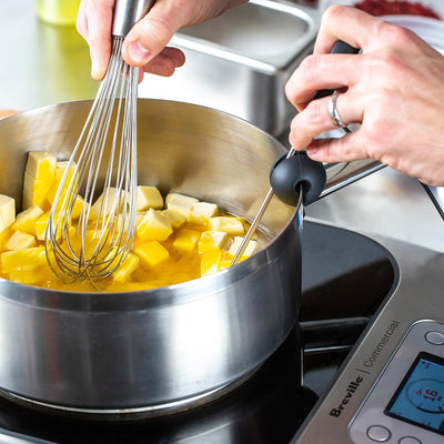 Breville Commercial CMC850BSS Control Freak Precise Temperature Controlled Induction Cooktop, Brushed Stainless Steel