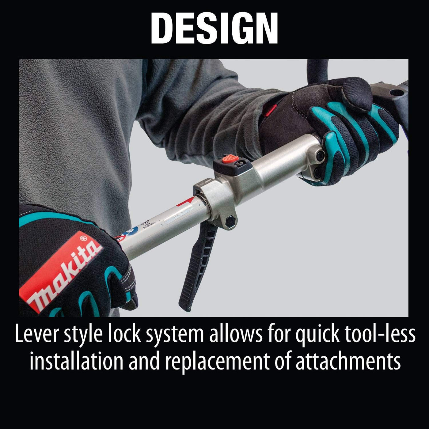 Makita DUX60Z Akku Multifunkt Antrieb 2 (ohne Akku, ohne Ladegerät), Petrol, 18 V