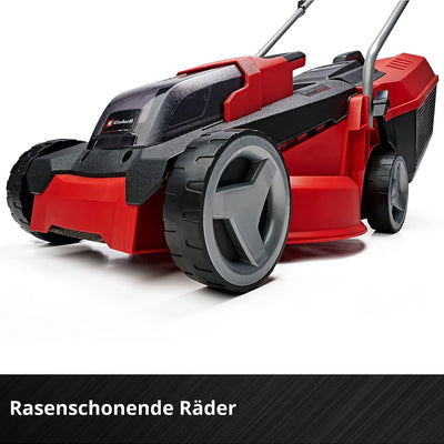 Einhell City Akku-Rasenmäher GE-CM 18/30 Li-Solo Power X-Change (18 V, 30 cm Schnittbreite, bis 150 m², Brushless, 25L Grasfangkorb, 30-70 mm Schnitthöhe, ohne Akku)