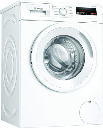 Bosch WAN282A2 Serie 4 Waschmaschine, 7 kg, 1400 UpM, EcoSilence Drive leiser und effizienter Motor, NightWash extra leises Programm, SpeedPerfect schneller saubere Wäsche, Nachlegefunktion