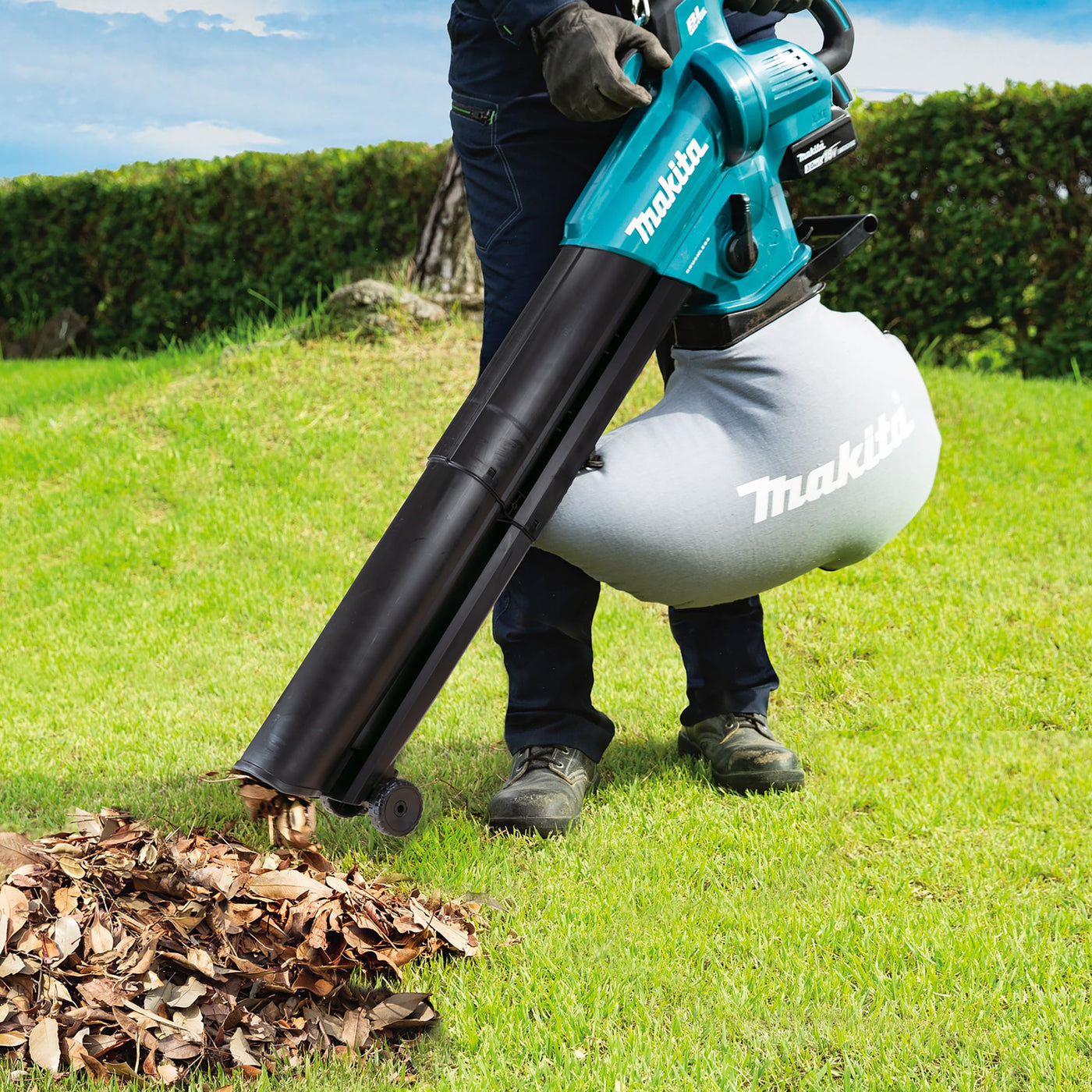 Makita DUB187Z Cordless Leaf Blower/Vacuum Cleaner 18 V (Without Battery, Without Charger)