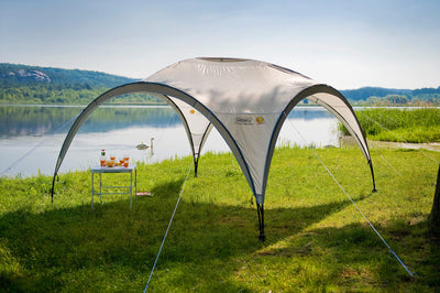 Coleman Event Shelter Pavillon, Regen- und Sonnenschutz Gartenpavillon für Partys, Strände, Festivals, Sportveranstaltungen oder Campingplätze, Stabile Stahlstangen Konstruktion, Hoher UV- Schutz