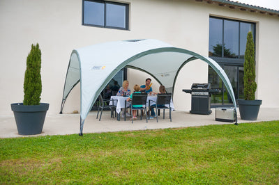 Coleman Event Shelter Pavillon, Regen- und Sonnenschutz Gartenpavillon für Partys, Strände, Festivals, Sportveranstaltungen oder Campingplätze, Stabile Stahlstangen Konstruktion, Hoher UV- Schutz